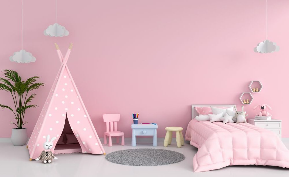 Little girls bedroom makeover