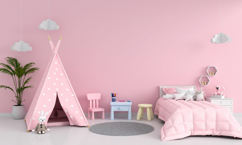 Little girls bedroom makeover