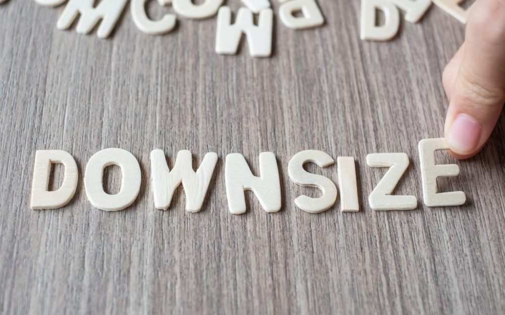 Top tips for downsizing Top tips for downsizing