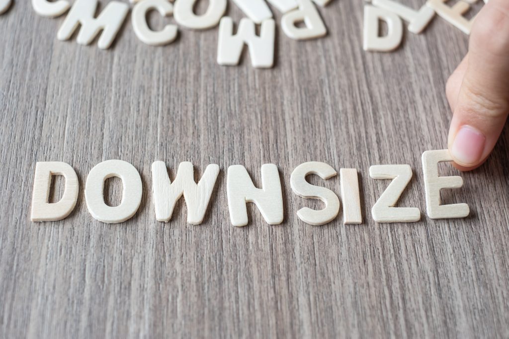 Top tips for downsizing