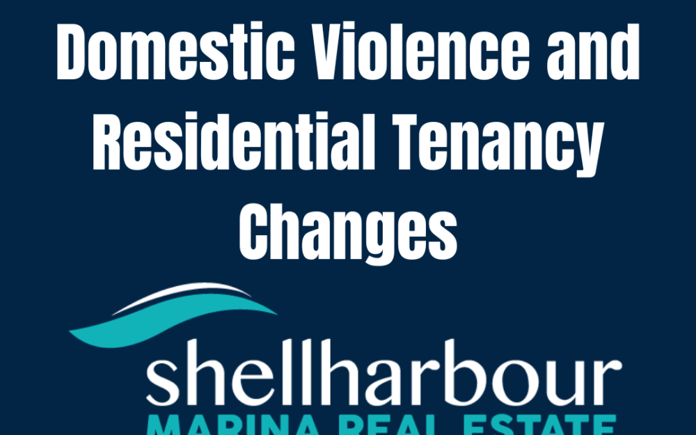 Domestic Violence and Residential Tenancy Changes