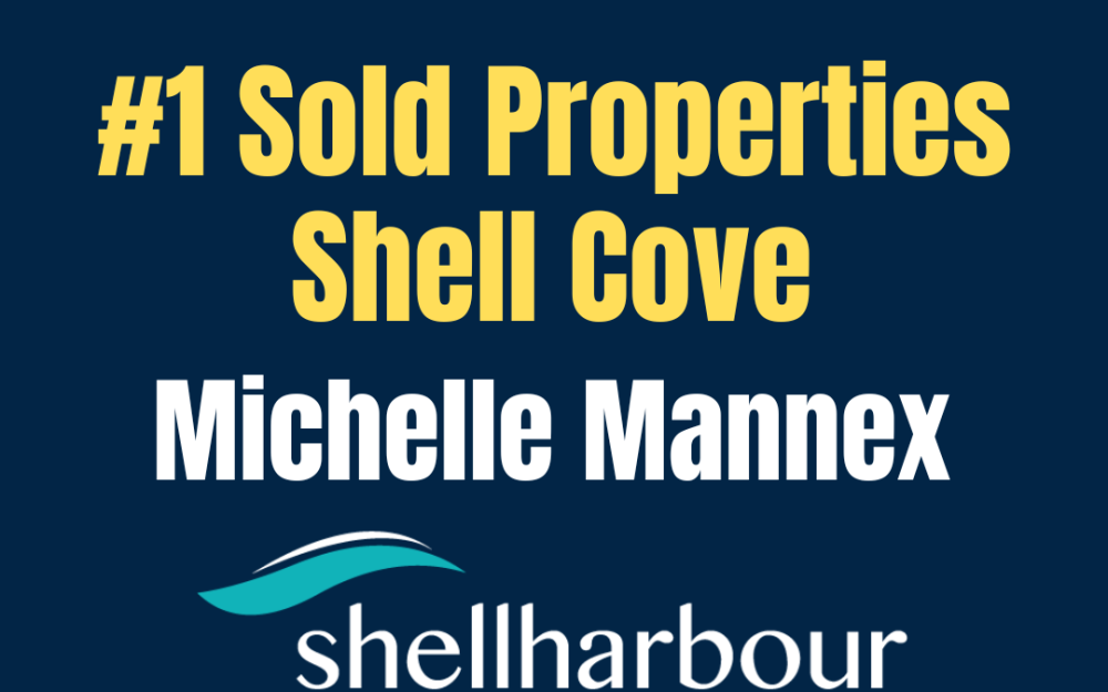 #1 Agent Shell Cove for Most Sold Properties!