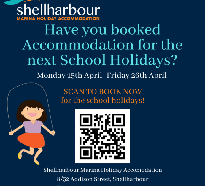 The School Holidays are Not Too Far Away! They come around Very Quickly