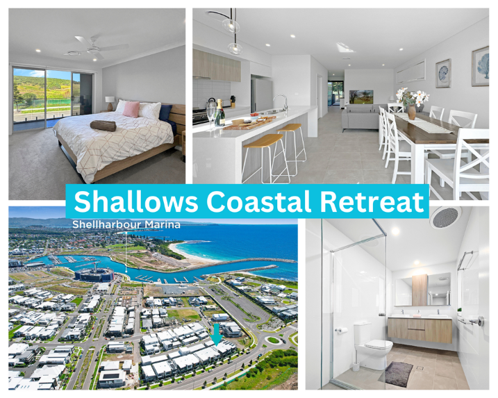 Another one of our lovely Holiday Accommodation Properties Shallows Coast Retreat Walking Distance to Shell Cove Marina & Beaches