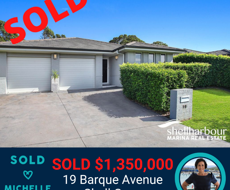 ❤️SOLD Off Market in Shell Cove❤️ 19 Barque Avenue, Shell Cove by Shellharbour Marina Real Estate