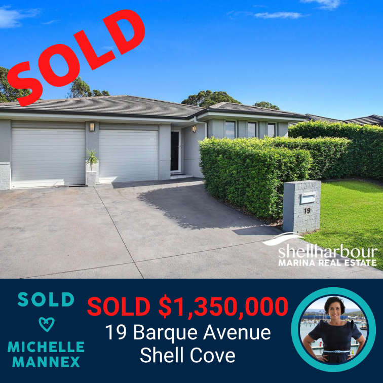 ❤️SOLD Off Market in Shell Cove❤️ 19 Barque Avenue, Shell Cove by Shellharbour Marina Real Estate