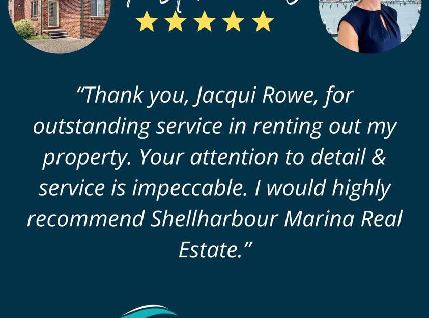 5 Star Landlord Review for Jacqui Rowe