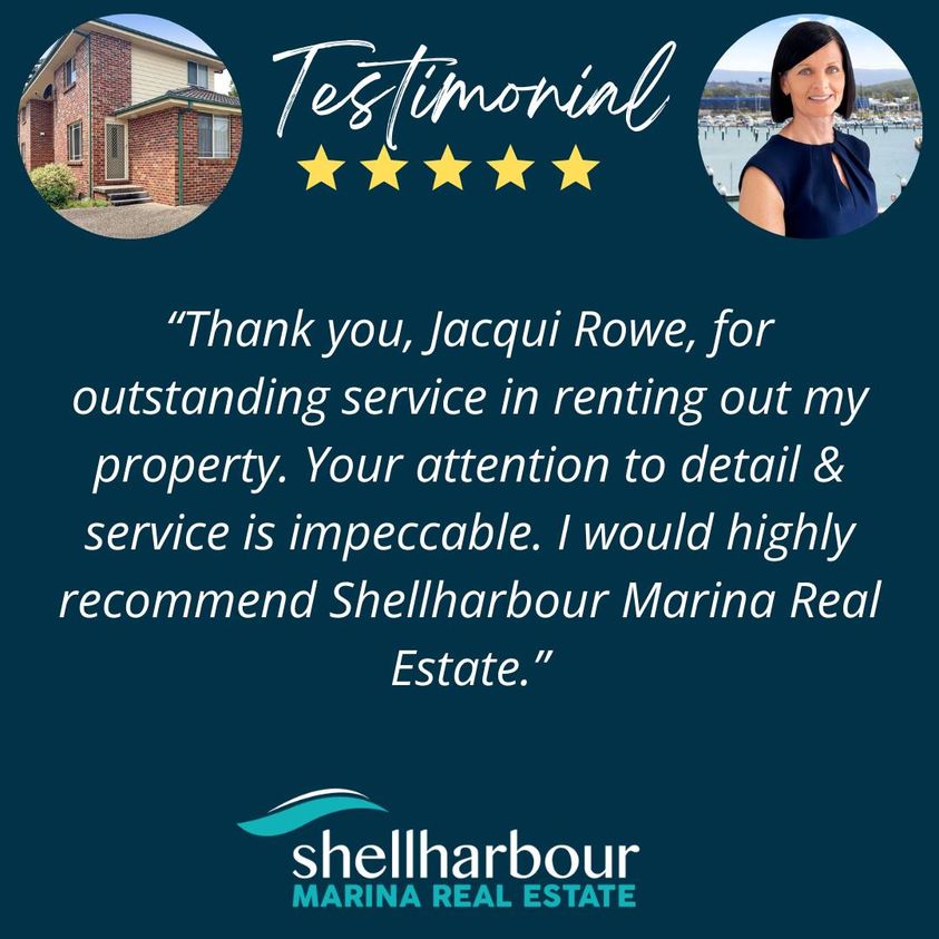 5 Star Landlord Review for Jacqui Rowe