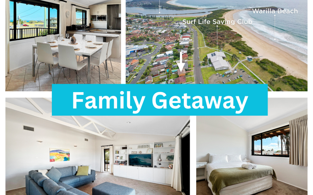 Family Getaway Opposite Warilla Beach – Client Review 🤩Shellharbour Marina Holiday Accommodation